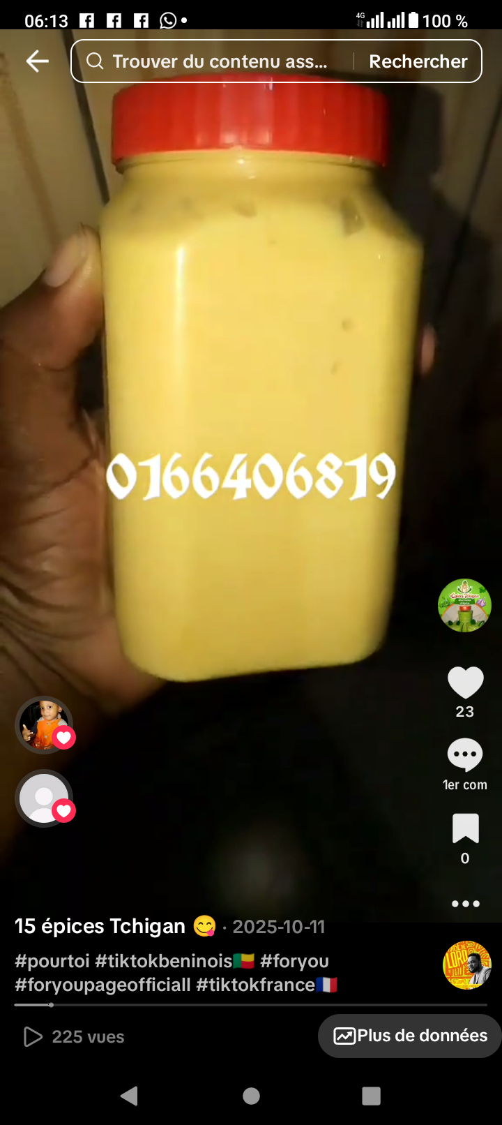 Pâte de gingembre frais