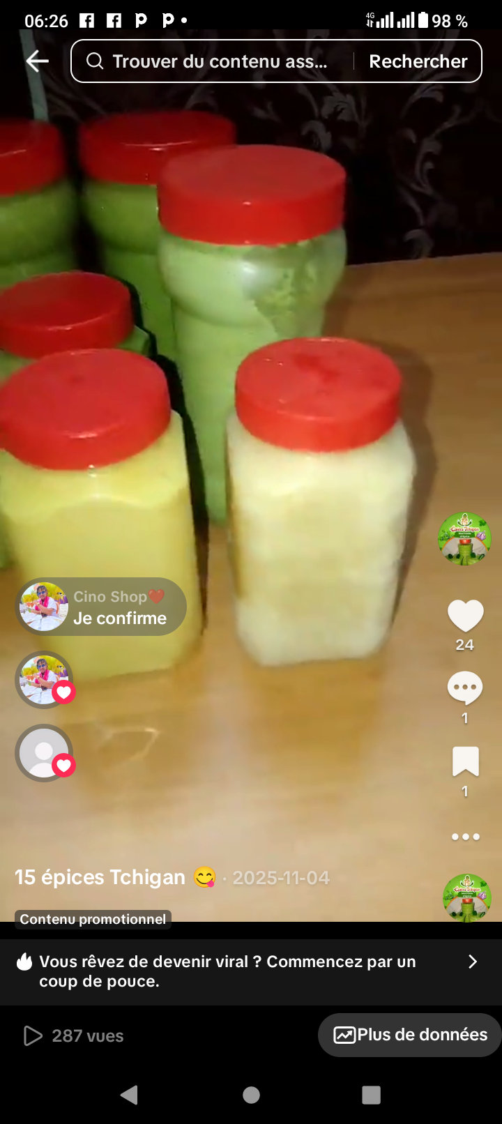 Pâte de gingembre frais