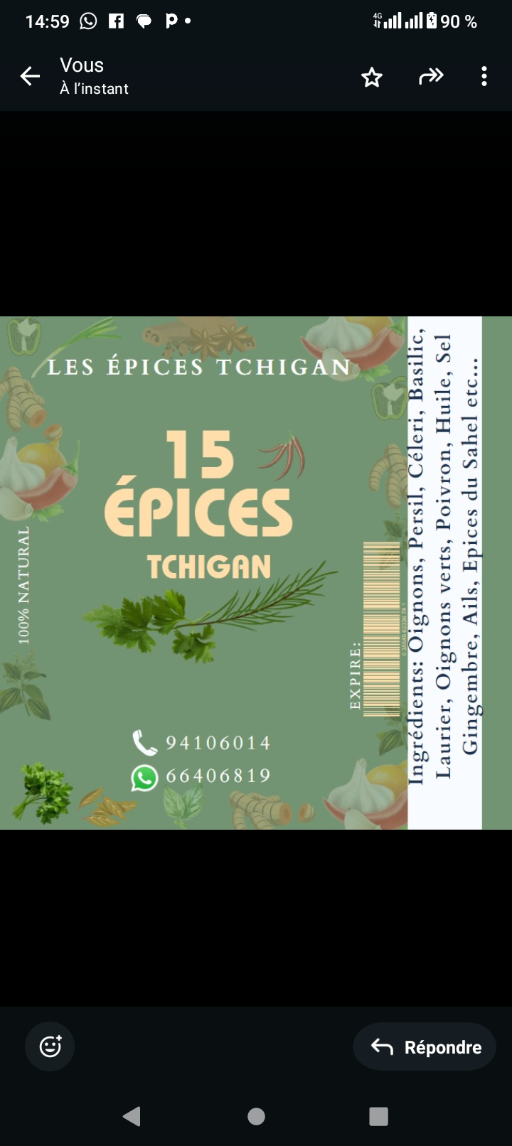 15 épices tchigan